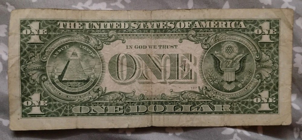 $1 Serial Number Ink Error
