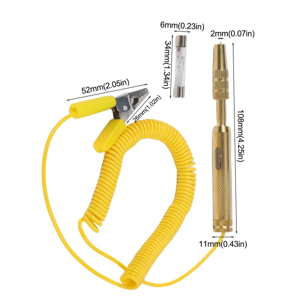 Compact Automotive Voltage Tester for Quick Fault Detection and Testing