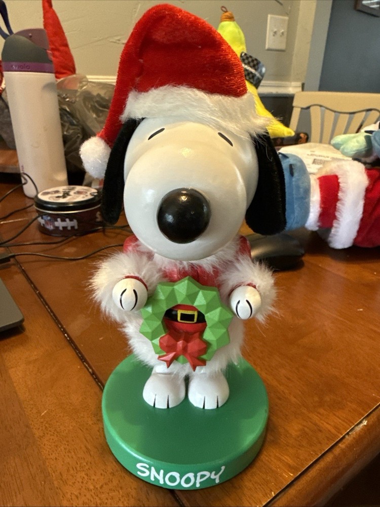 Peanuts, Snoopy Collectable Nutcracker, 8.5" Tall, by Ruz