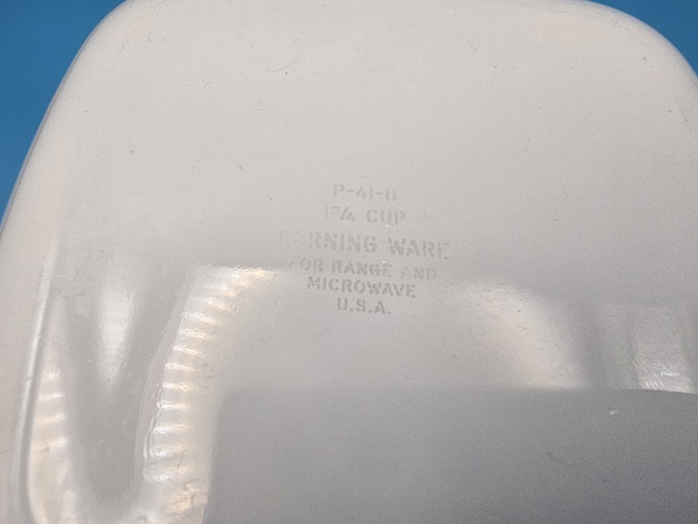 Vintage Corningware Petite Pan Set Cornflower