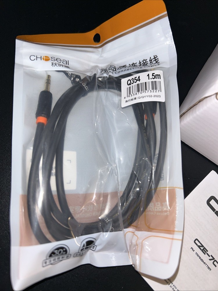 FM Transmitter Church 7/1W Mini Radio Stereo Station PLL Black w/ Antenna CZE7C