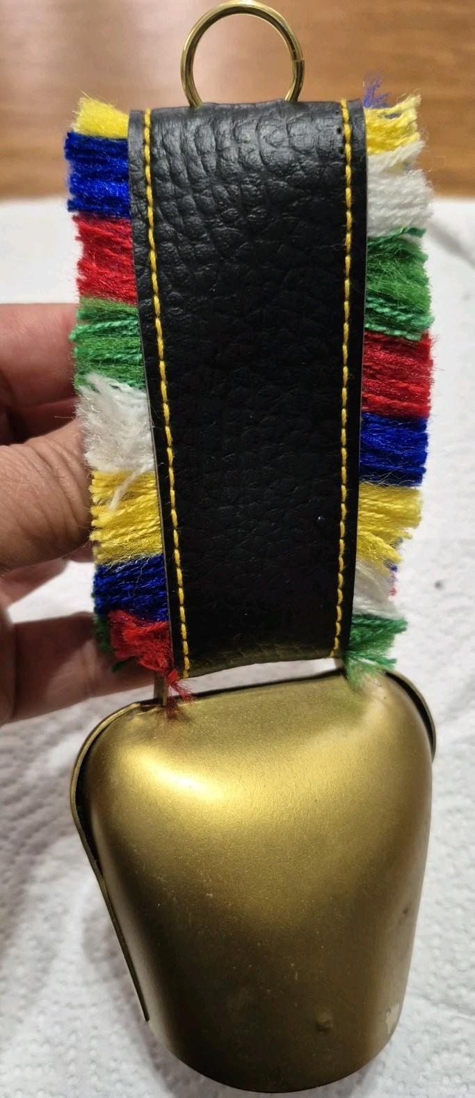 VINTAGE SWISS COWBELL,DECIRATIVE WALL HANGING BELL