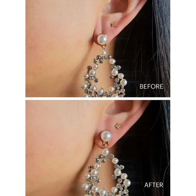 Hypoallergenic Clear Earring Support Patch - 60 Units