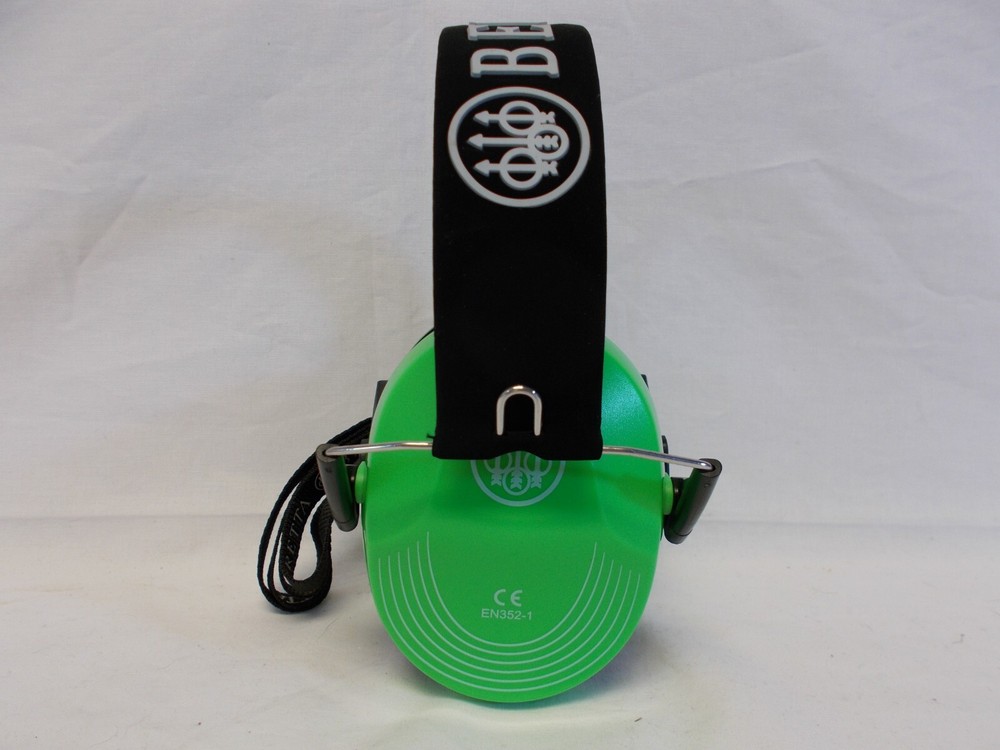 Beretta Standard Earmuff 25db Muff Hearing Protector LIME GREEN CF1000000207FF