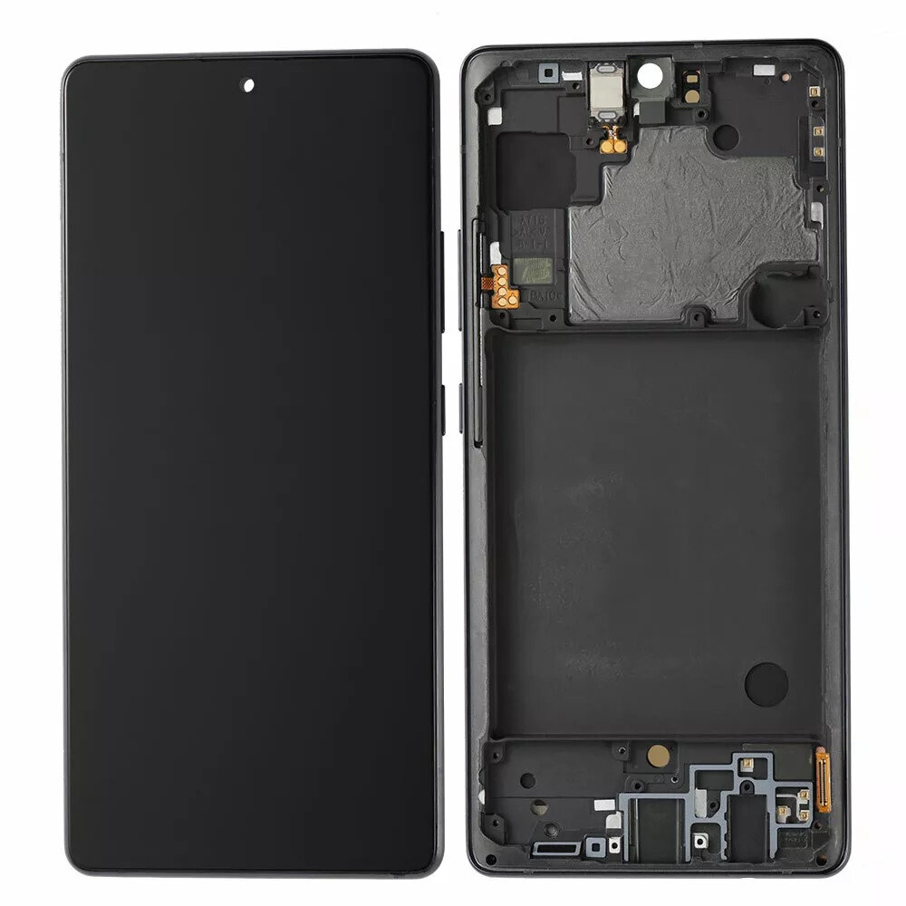For Samsung Galaxy A71 5G A716U OLED LCD Display Touch Screen Replacement Frame