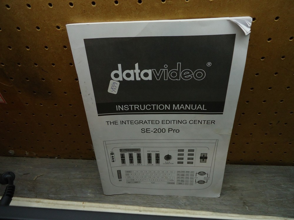 DATAVIDEO SE-200 PRO INTEGRATED EDITING CENTER