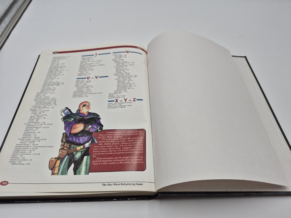 Star Wars D6 Second Edition Revised & Expanded Core Rulebook HC WEG RPG