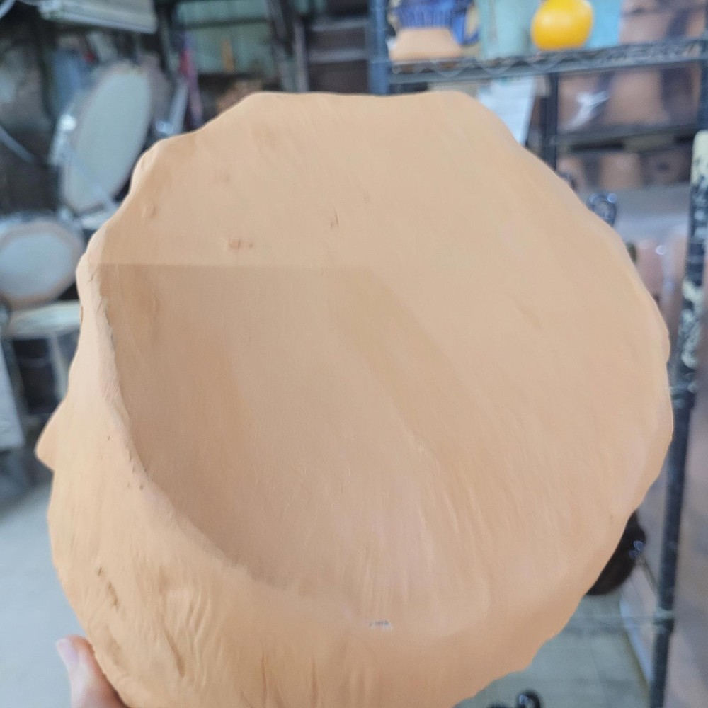 Terra Cotta Face Pot Planter