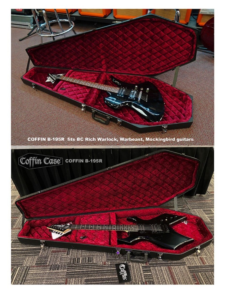 Coffin Cases Model B195BK Bass Case