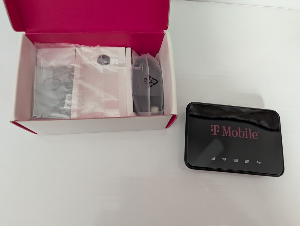 T-Mobile Test Drive WiFi Hotspot Device Used