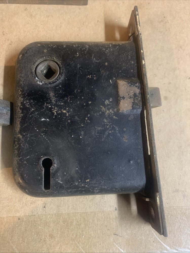 Antique Rim Lock. Mortise Lock & Hardware. 4/8