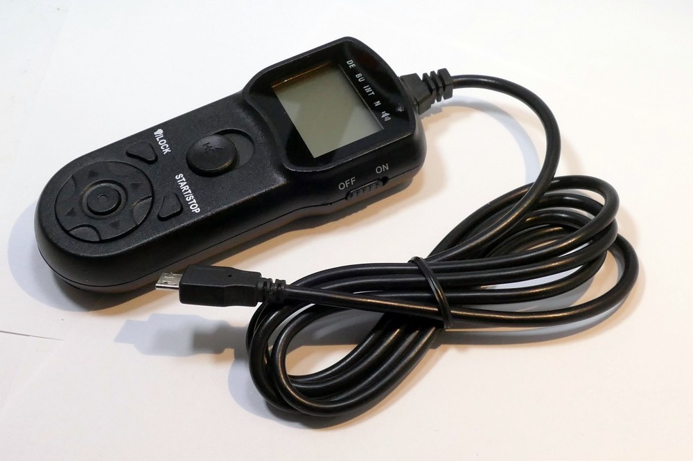 JJC TM-F2 Camera Timer Remote Control for Sony multi-connector