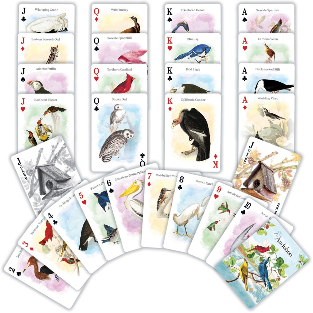 MasterPieces - Audubon Playing Cards - 54 Card Deck
