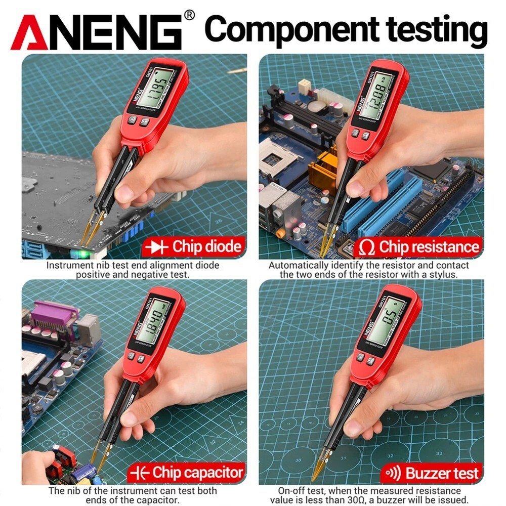 ANENG GN701 SMD Tester Meter Multimeter Auto Component Resistance Capacitance AU