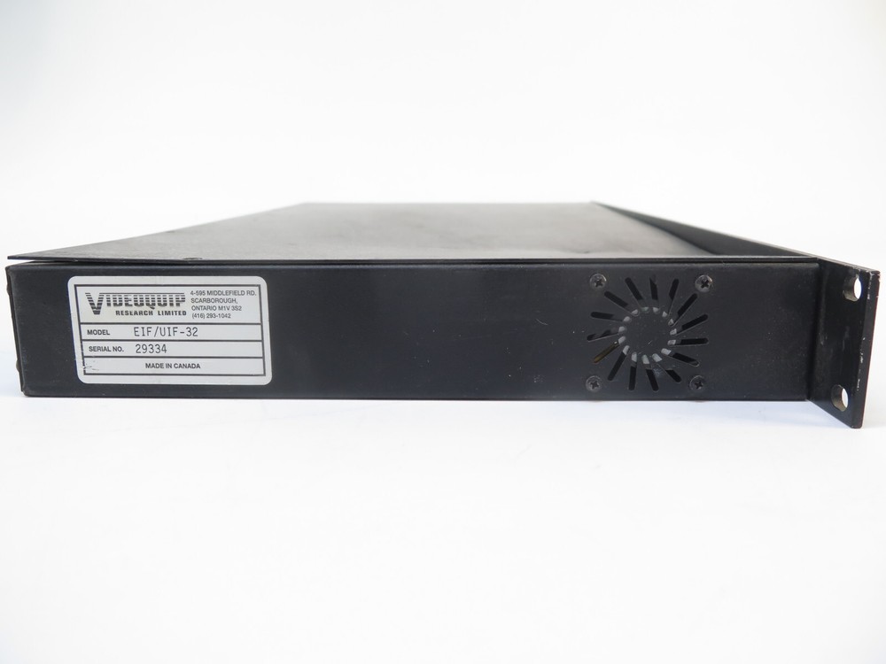 Statmon Videoquip EIF/UIF-32 Universal Interface System w/ RJ45