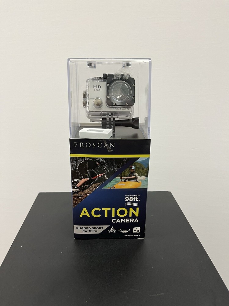 Proscan PAC100, Waterproof Action Camera, Rugged Sports Camera