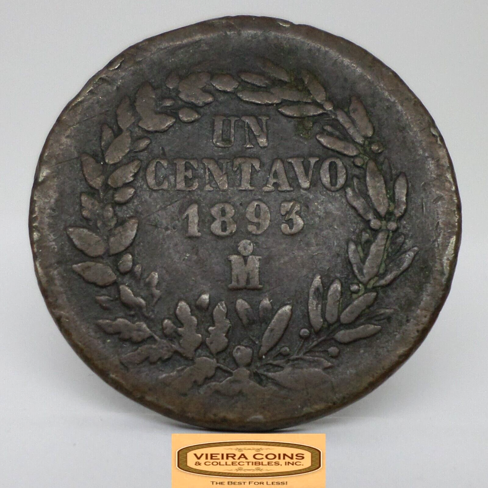 1893-Mo Mexico 1 Centavo - #C32394NQ