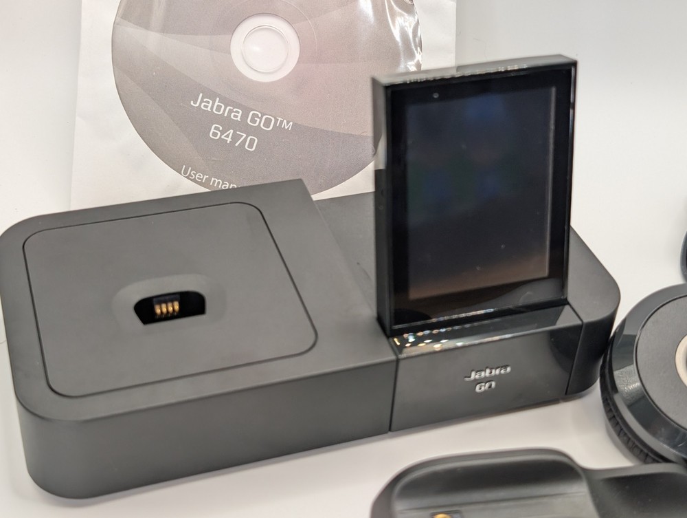 Jabra Go 6470 Wireless Bluetooth Charging Base System GO6400BS.