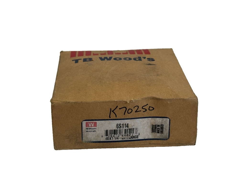 NEW TB Woods 6S114 Flange Coupling