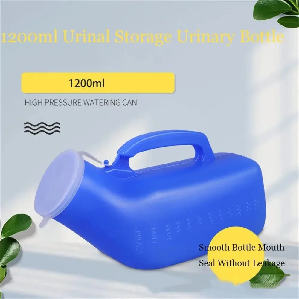 1200ml Unisex Travel Urinal Bottle Portable Car Camping Pee Container