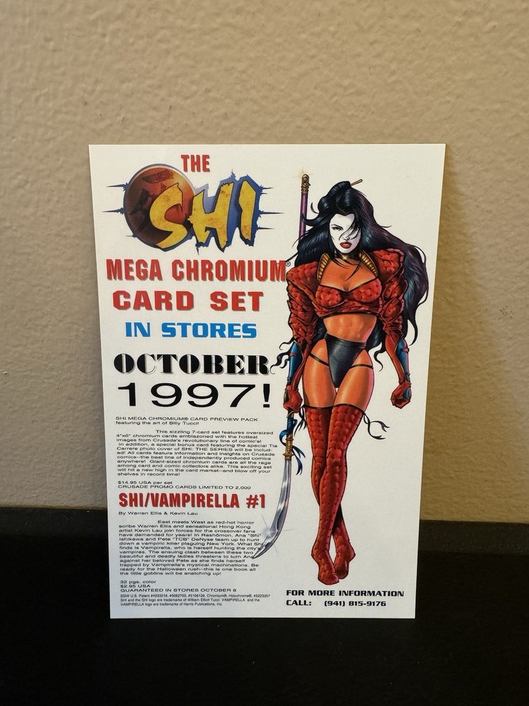 Shi Mega Chromiu Preview Promo Card