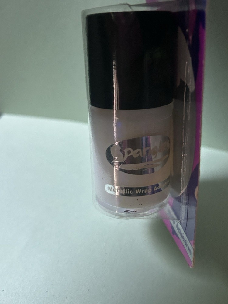 Brand New Spangles Metallic Wrap Nail Adhesive Ref RC