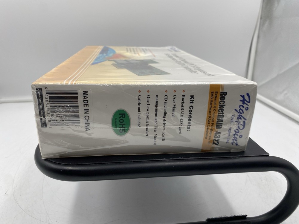 HIGHPOINT ROCKETRAID 4322 EXTERNAL 8-CH PCI-E x8 SAS RAID CONTROLLER