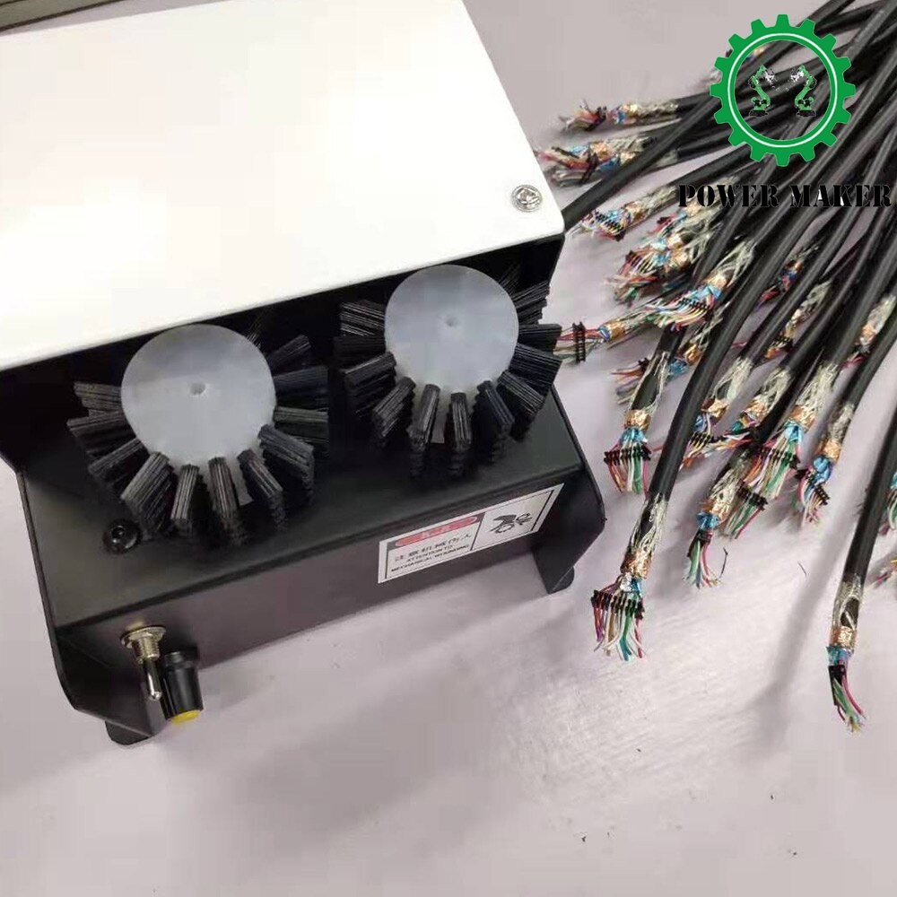 Multi-core Wire Stripping and Twisting Machine Braided Wire Splitting