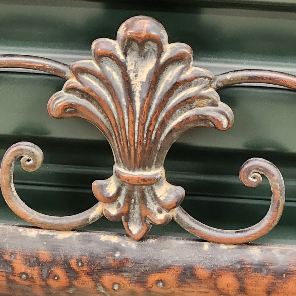 Vtg Copper Fire Screen
