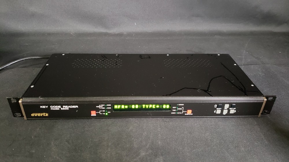 Evertz Key Code Reader Model 5500 - TESTED