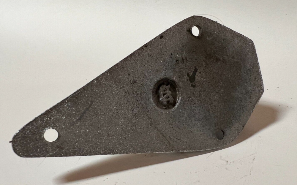 Vintage Brass Angle Anchor Pad Eye Plate
