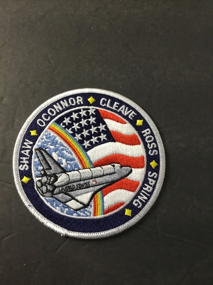 Shaw,O'Connor,Cleave,Ross,Spring NASA Cloth Patch