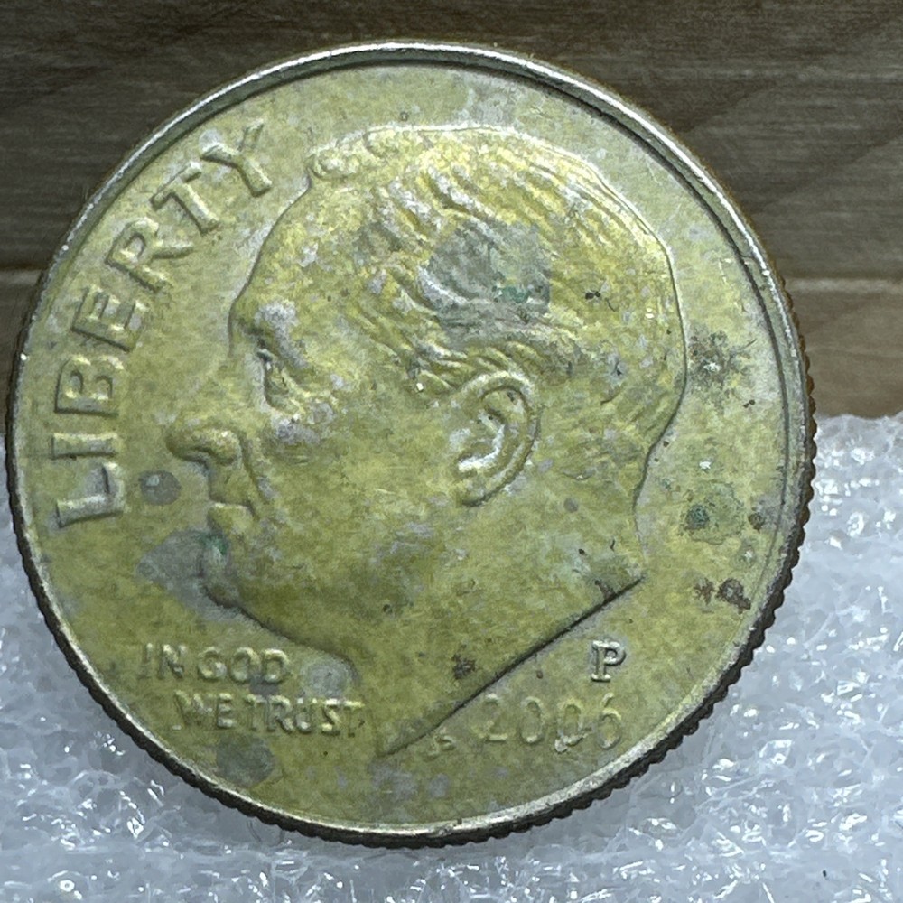 2006 P Dime lamination error