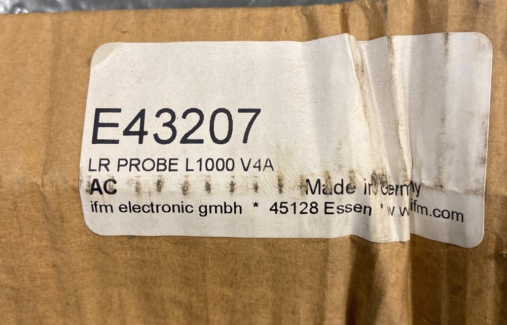 IFM E43207 LR Probe 1000mm L
