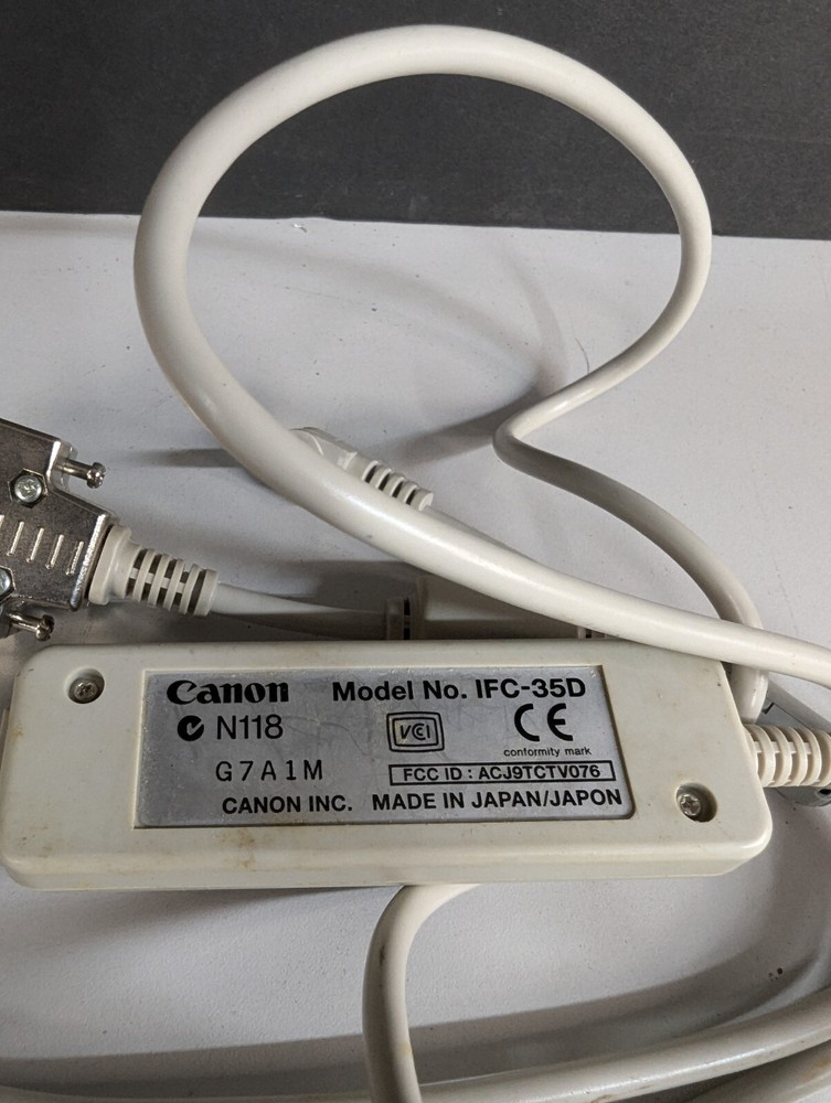 VTG-Canon IFC 35d data transfer cable cord