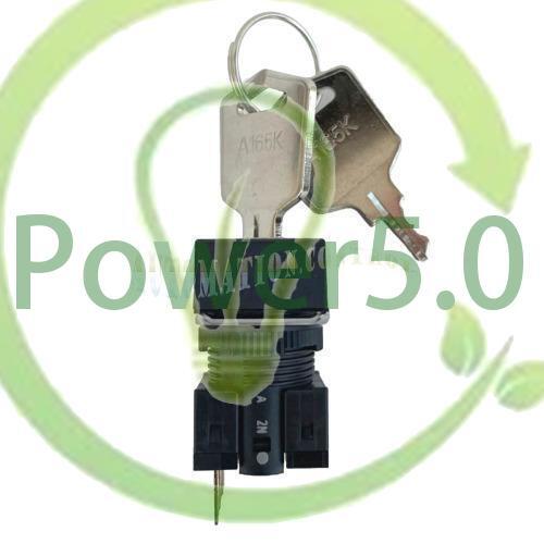 1PC For OMRON A165K-A2AL-1 Key Selector Switch 2-speed Auto Reset~