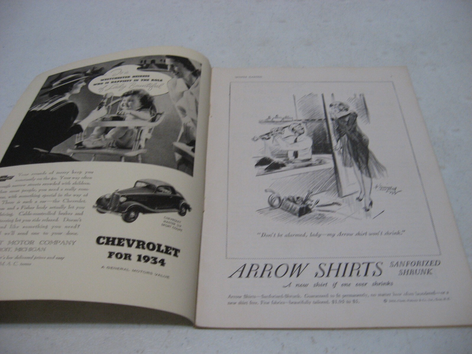 1934 Winter Garden Theatre Playbill Ziegfeld Follies Glorifying American Girl