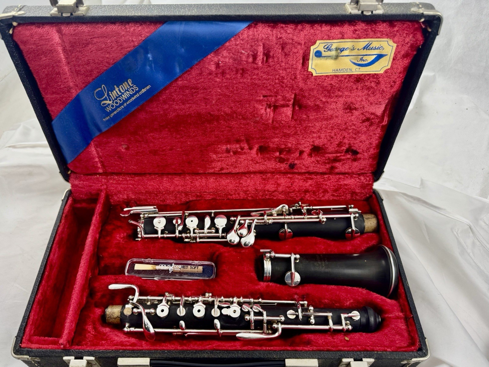 Linton plastic Oboe Intermediate Model Full Range Modified Conservatory Low Bb