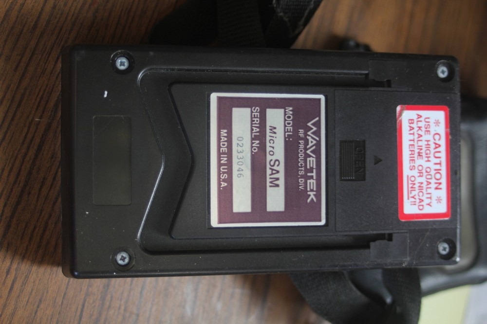 Wavetek Microsam Catv Signal Level Meter W/case