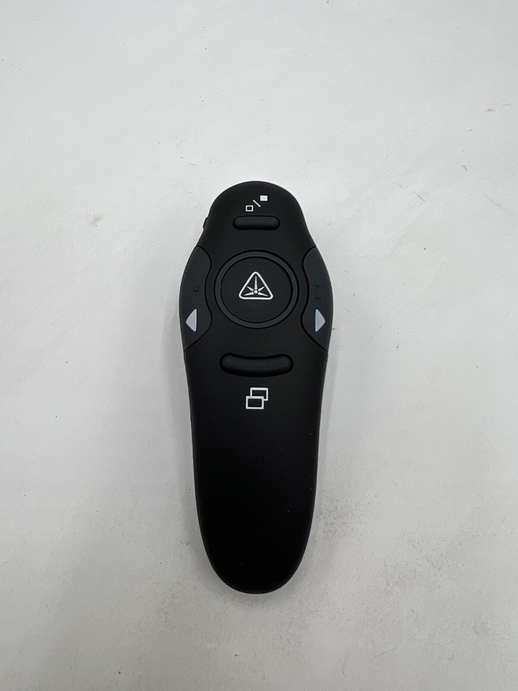 Beboncool Black Wireless Presenter 2.4GHz Ergonomic Button D100-US
