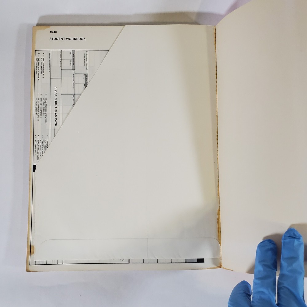 Cessna Integrated Flight Training System Private Pilot Workbook 1978 Flight Book