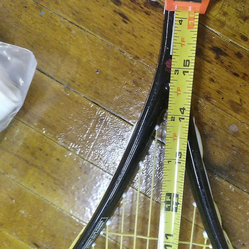 Black Knight Squash Racquet High Modulus Graphite BK4510 HAWK Grip Needs Wrapped