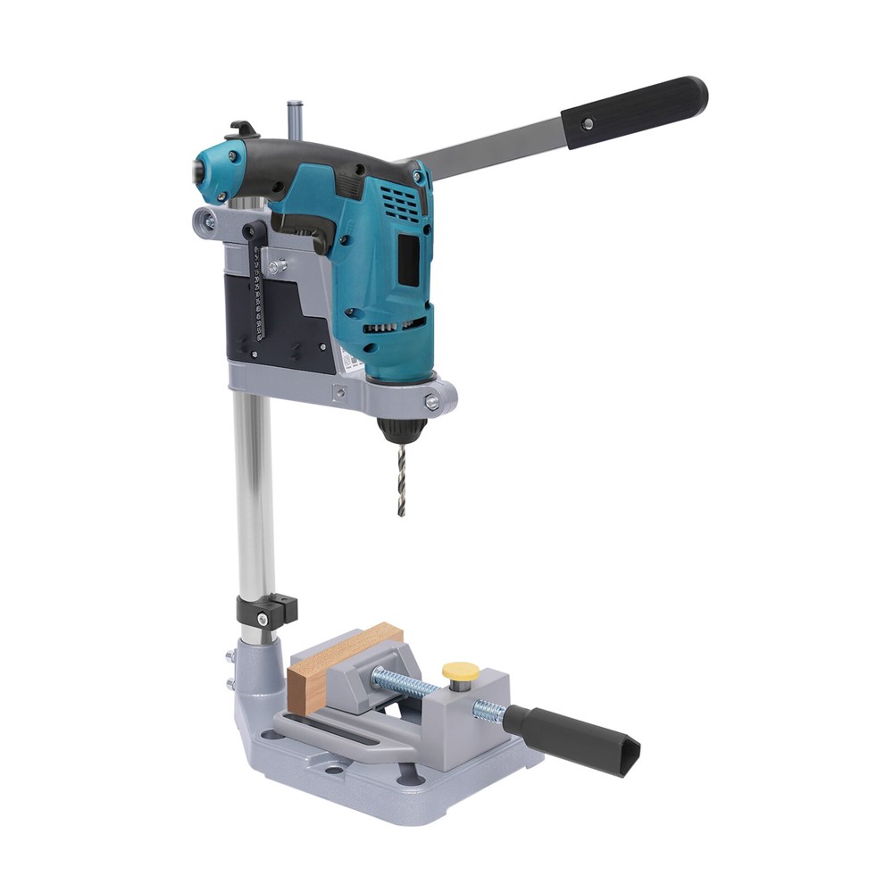 Drill Press Stand Workbench Single-hole Repair Tool for Drilling Adjustable