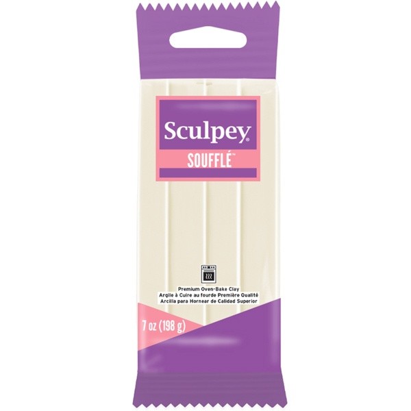 Sculpey Souffle Clay 7oz-Ivory