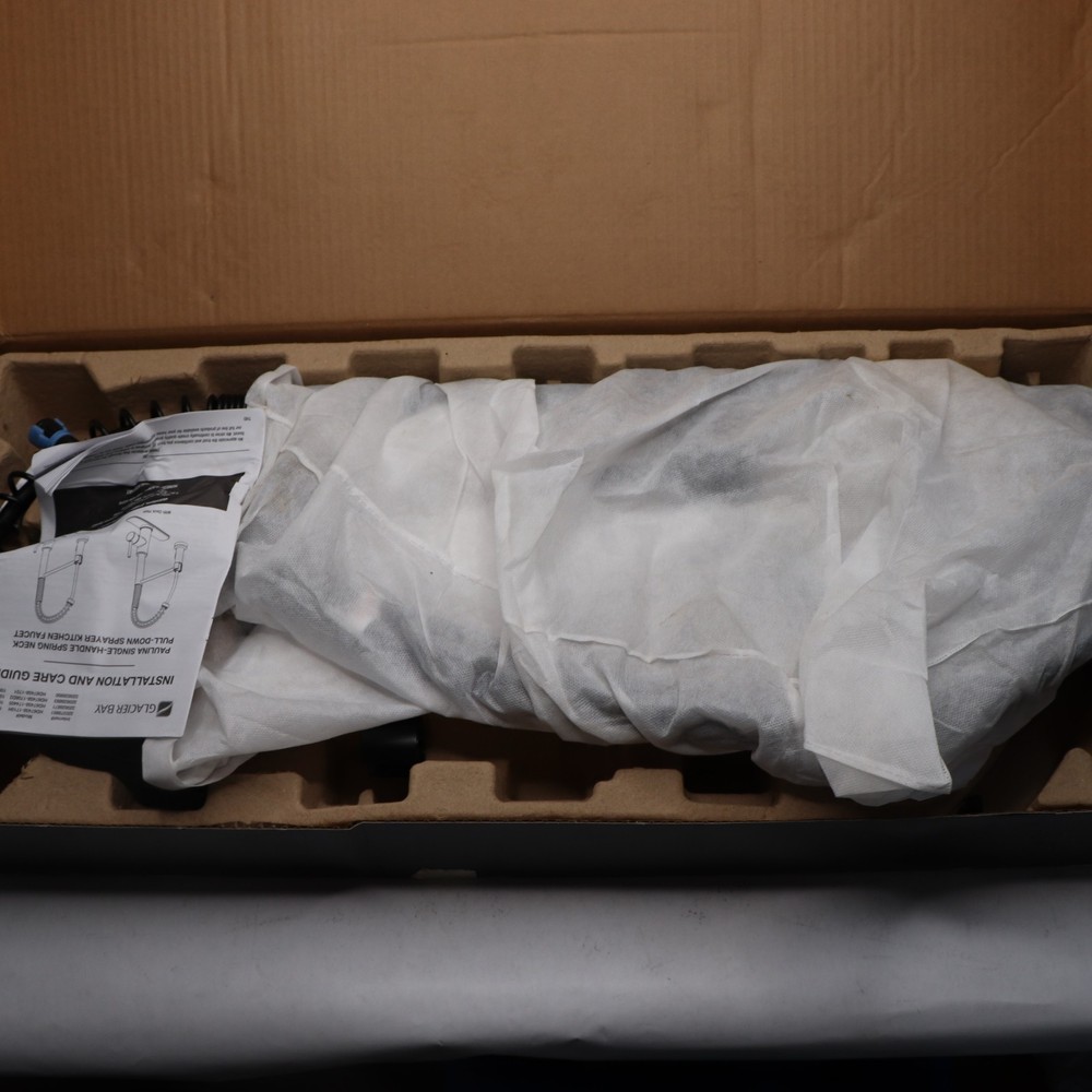 Single-Handle Spring Neck Pull Down Sprayer Kitchen Faucet - Missing Hardware