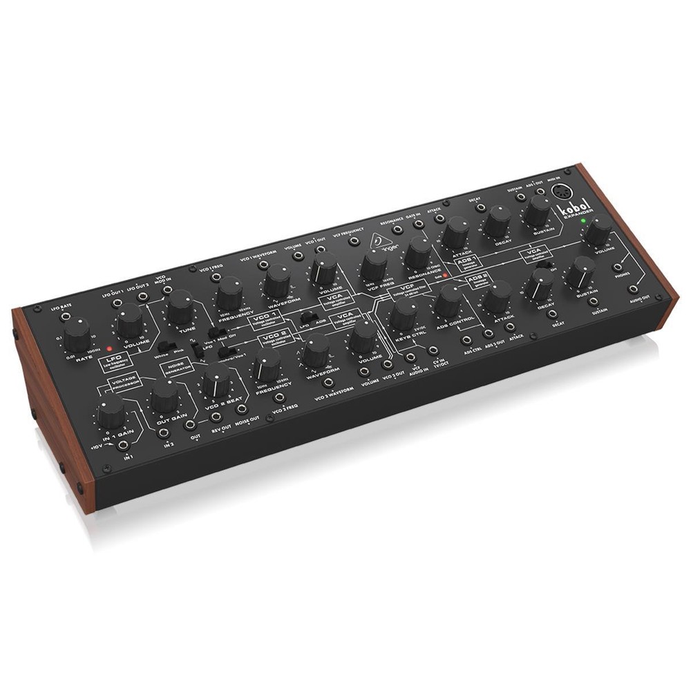 Behringer Kobol Expander Analog Semi-Modular Synthesizer with 2 VCOs