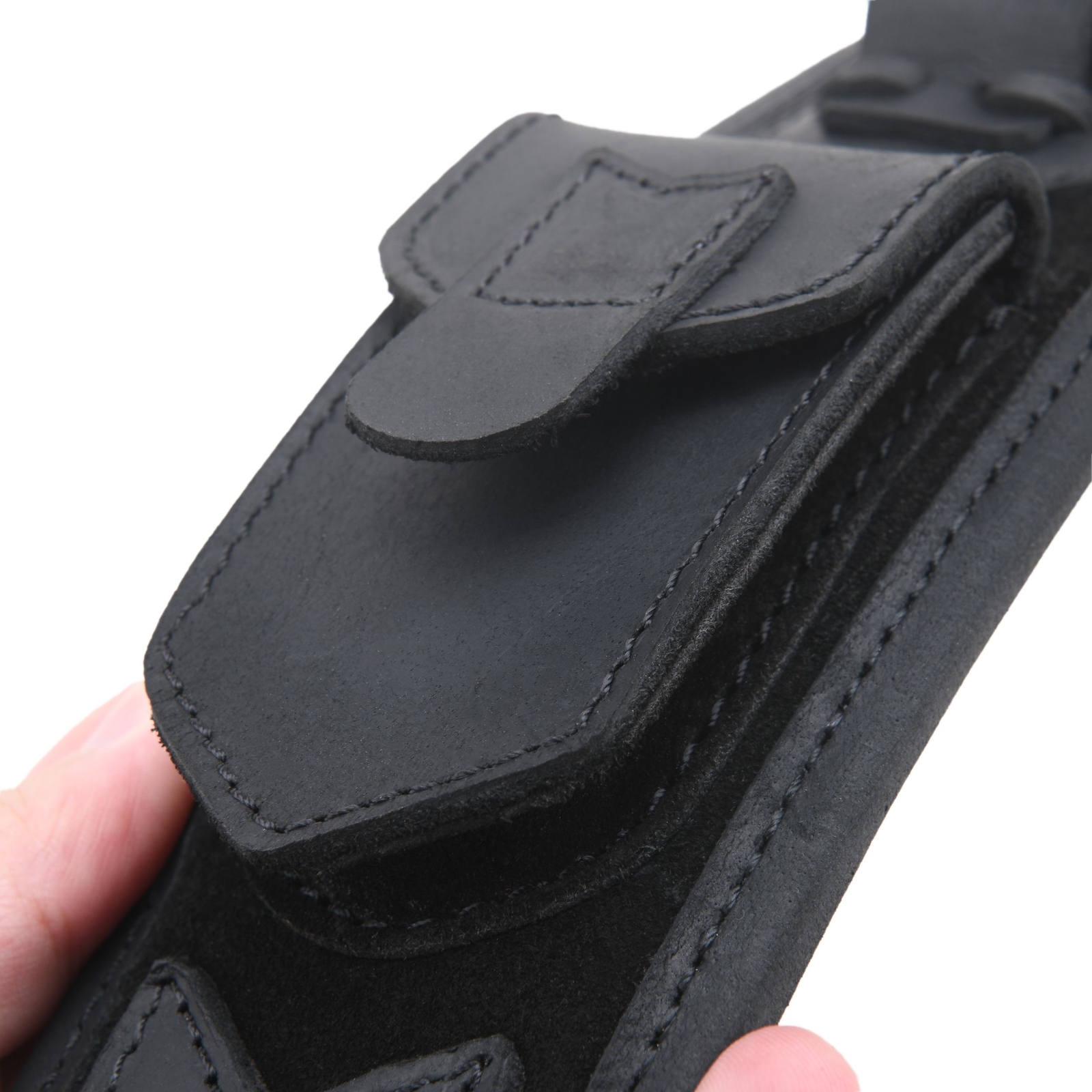 Leather Rifle Carry Sling Shotgun Shoulder Strap for .30-30.22LR 12GA.30-06 .308