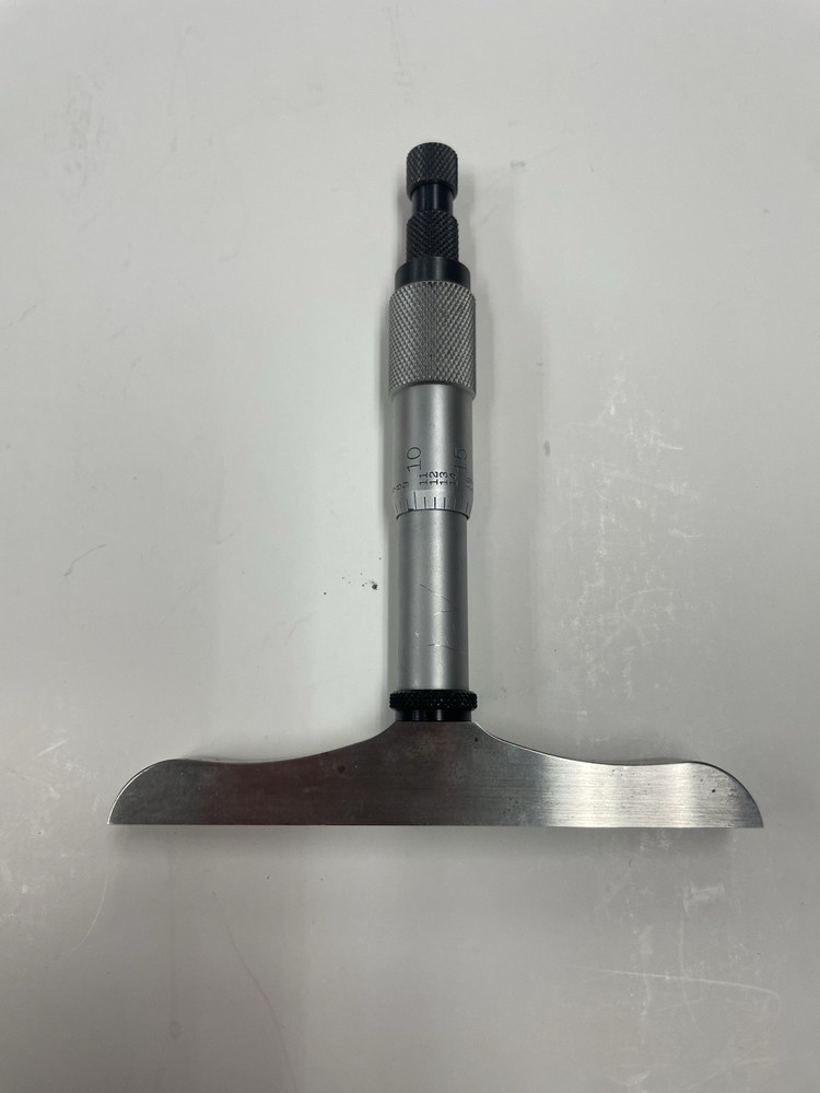 Starrett 445 Depth Micrometer 4in. Base