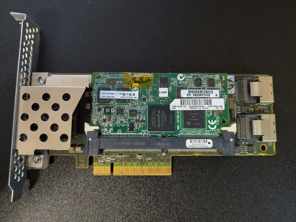 HP Smart Array P410 512MB FBWC Raid Controller PCIe RAID 462919-001 - USA