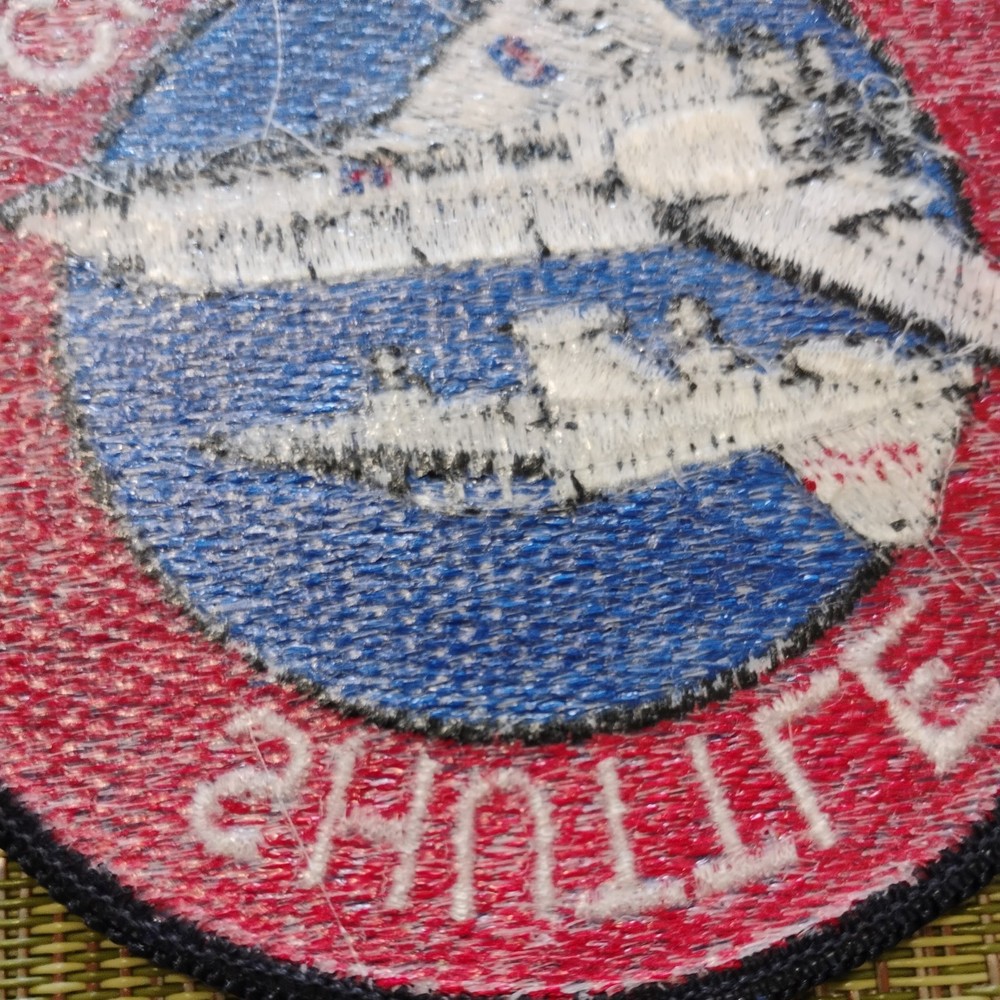 🌟🌟🌟Nasa Shuttle Chase Team iron on Patch New 4"